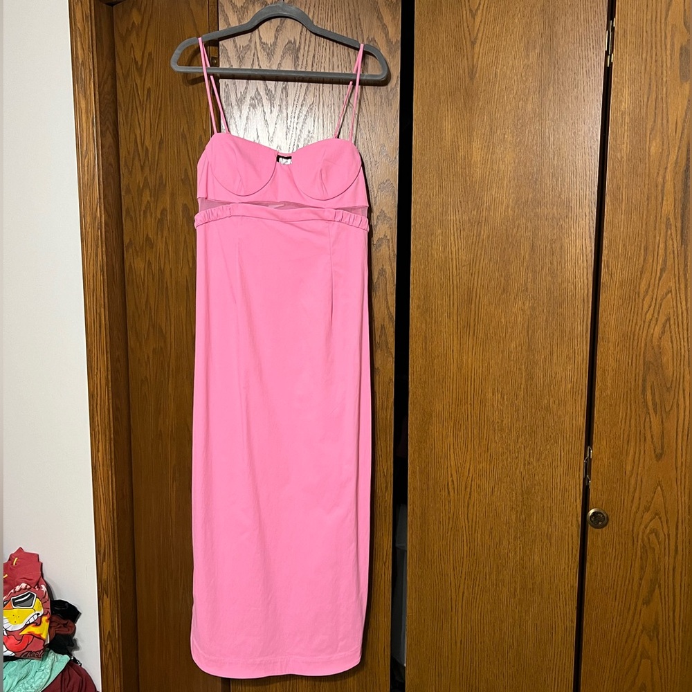 Jonathan Simkhai NWT Alessi Bustier Midi size 10 dress